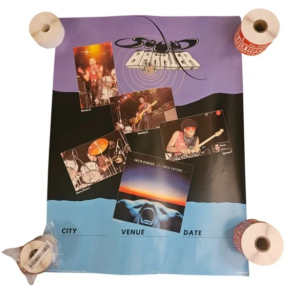 Sound Barrier Total Control 18x24 VTG 1983 Promo Poster MCA‎ Records Metal Rock